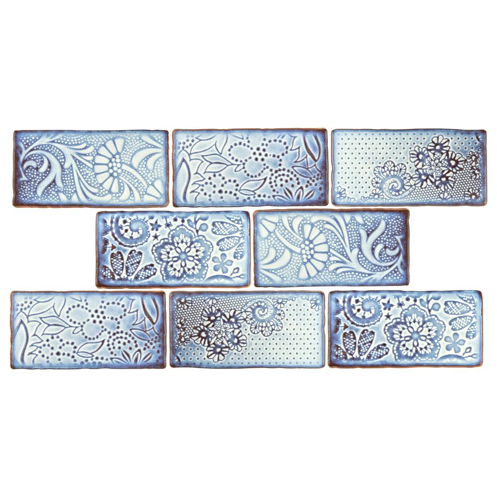 Merola Tile Antic Feelings Via Lactea 3 in. x 6 in. Ceramic Wall Tile