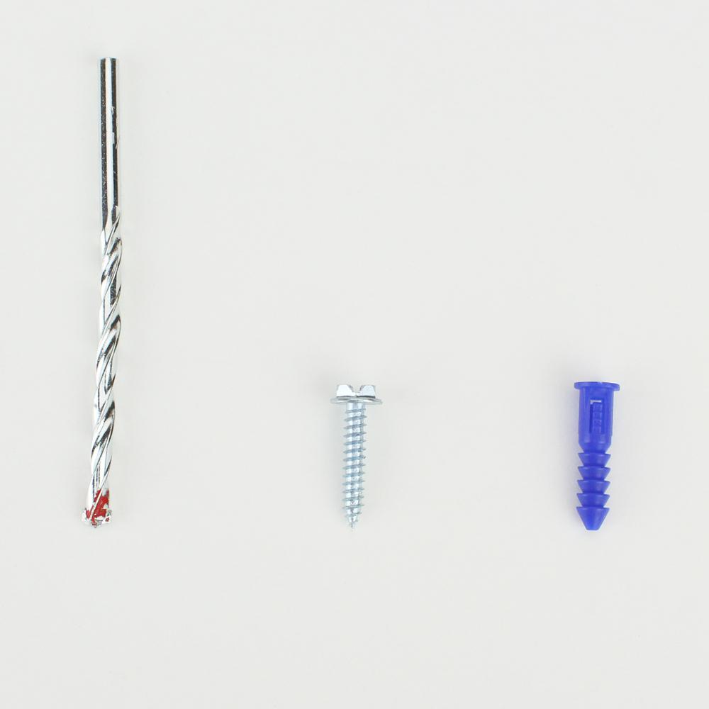 Hillman 370329 Blue Ribbed Plastic Anchors 8-10-12 x 1.25,100-Pack