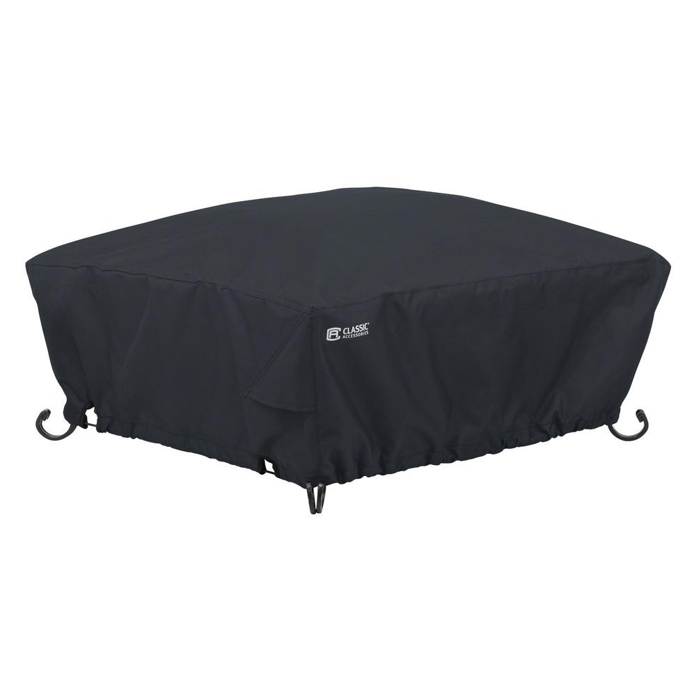 Fire Pit Covers Patio Furniture The Home Depot Small Square Full Coverage Fire Pit Cover