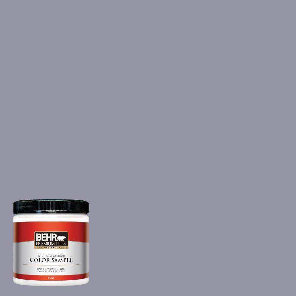Behr Premium Plus 8 Oz 640f 5 Ash Violet Flat Interior Exterior 640f 5 Ash Violet Flat Interior Exterior