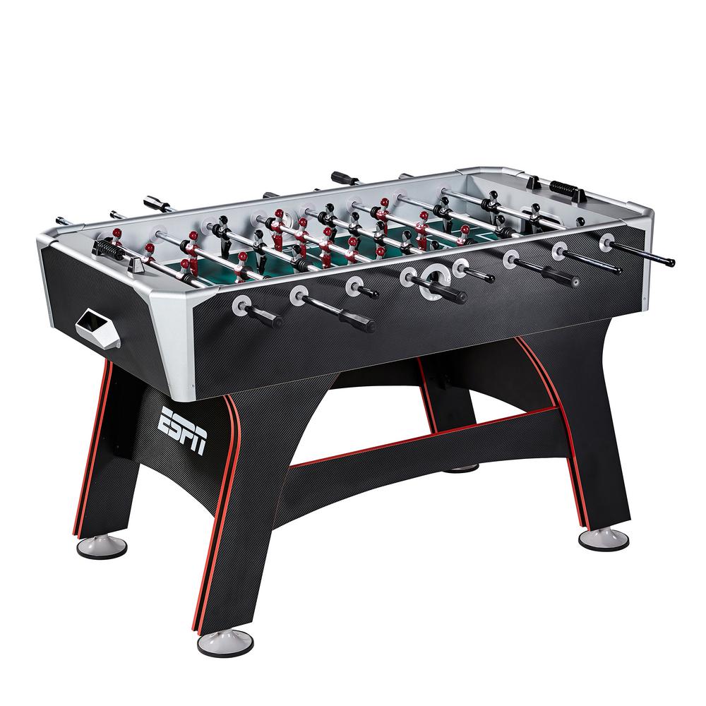 Shelti Home Pro Foosball Table In Carbon Fiber With Chrome Rods And Wo Foosball Planet