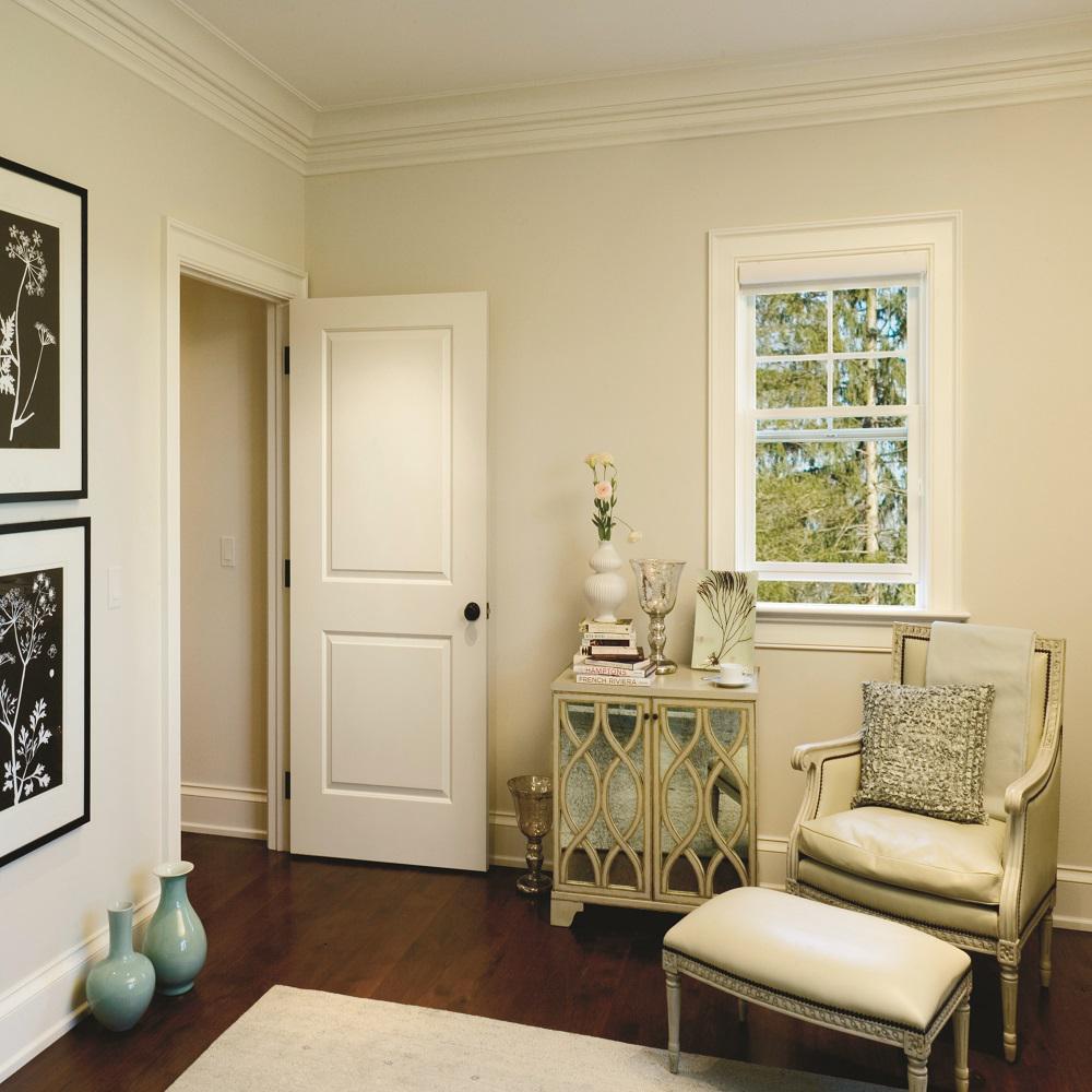 Mmi Door 30 In X 80 In Smooth Carrara Left Hand Solid Core