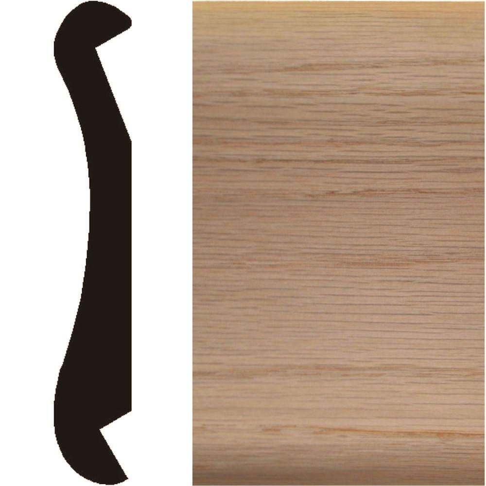 7/8 in. x 111/16 in. x 8 ft. Oak Counter Trim Moulding33628 The