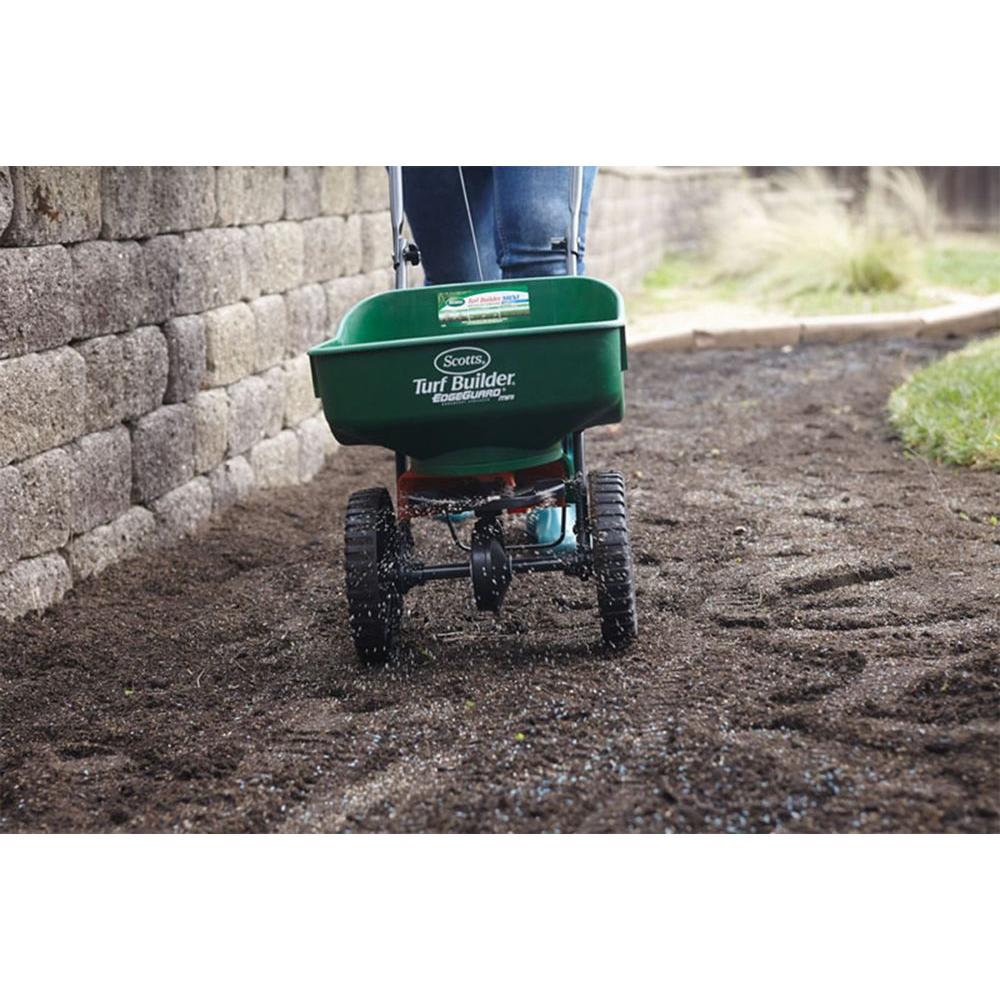 SCOTTS Seed Spreader Turf Builder Grass Lawn and Fertilizer Garden
