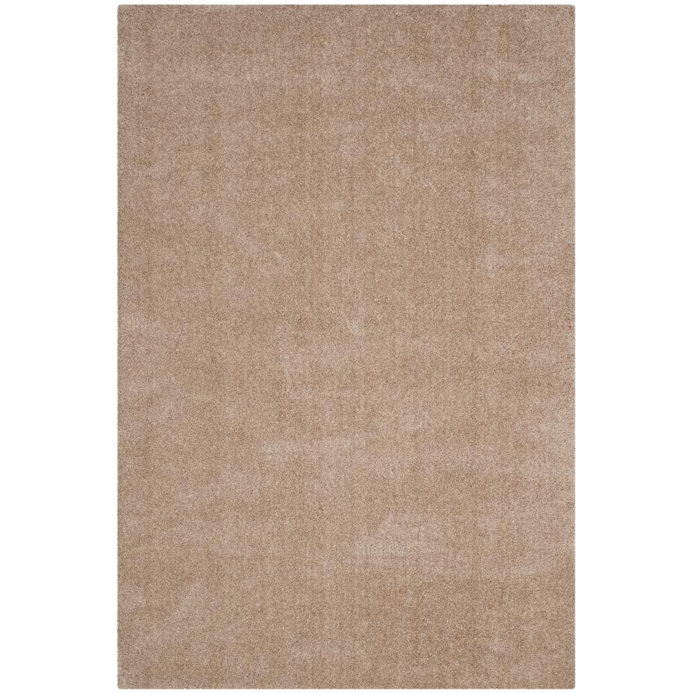 Safavieh Velvet Shag Light Beige 4 ft. x 6 ft. Area Rug-VSG169L-4 - The ...