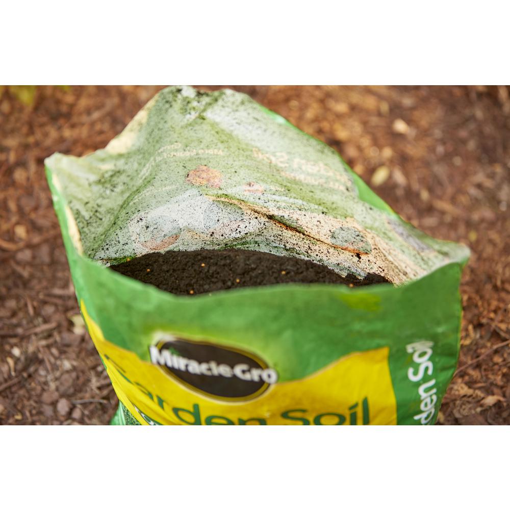 Miracle Gro Garden Soil All Purpose For In Ground Use 0 75 Cu Ft The Home Depot