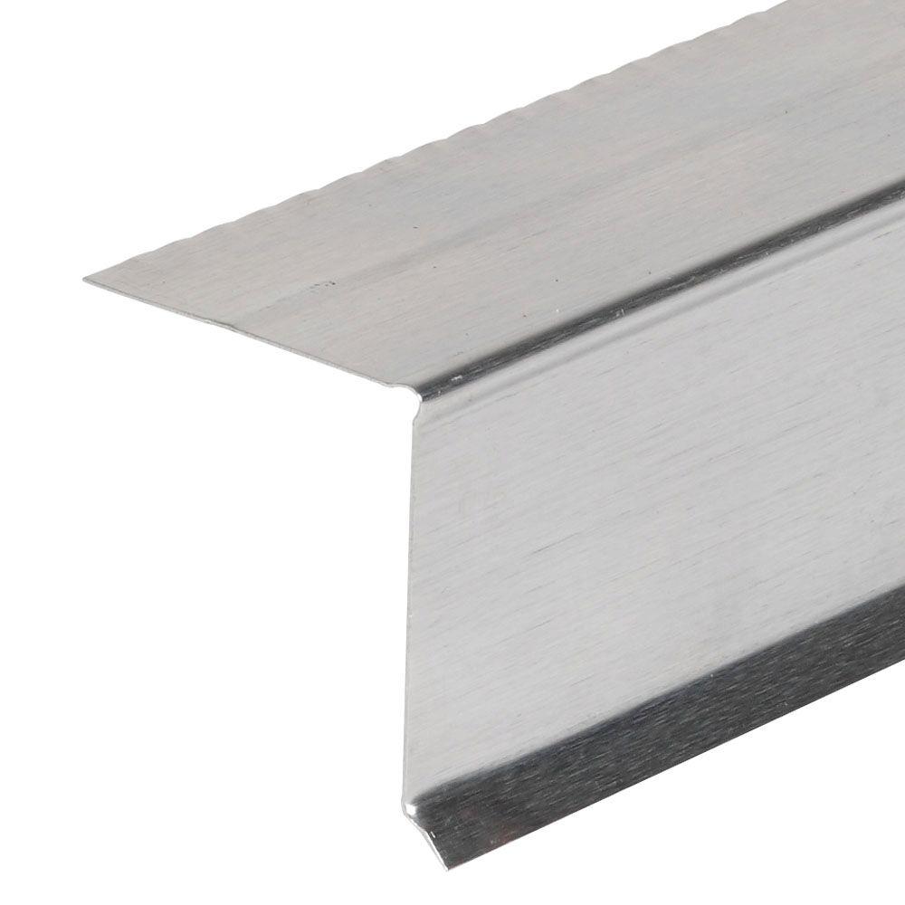 Amerimax Home Products C3 10 Ft Mill Finish Aluminum Drip Edge Mill Finish Aluminum Drip Edge Flashing