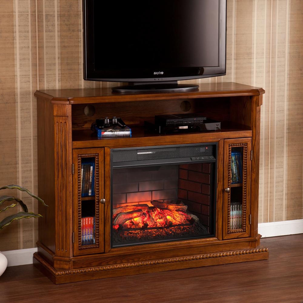 Oak - Fireplace TV Stands - Electric Fireplaces - The Home Depot Shop our selection of Oak