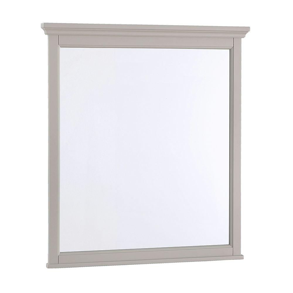 Home Decorators Collection Aberdeen 33 in. W x 36 in. H Wall Mirror in