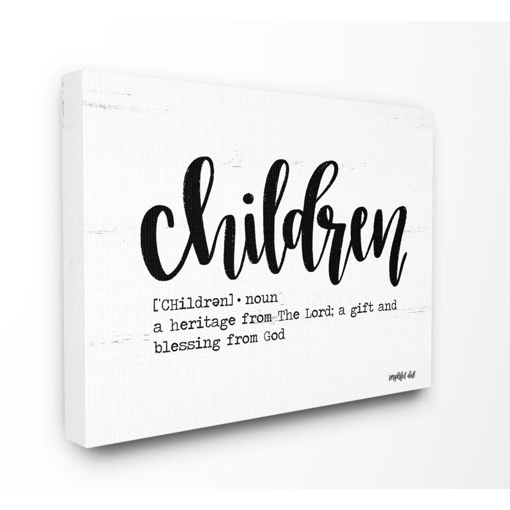 The Kids Room by Stupell The Little Ladys Playbook Typography Canvas Art 16 x 20