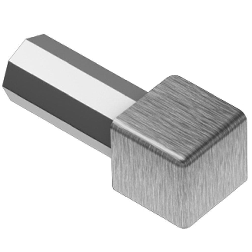 Schluter Quadec Brushed Stainless Steel 9 16 In X 1 Metal Schluter Quadec Brushed Stainless Steel 9 16 In X 1 Metal Inside