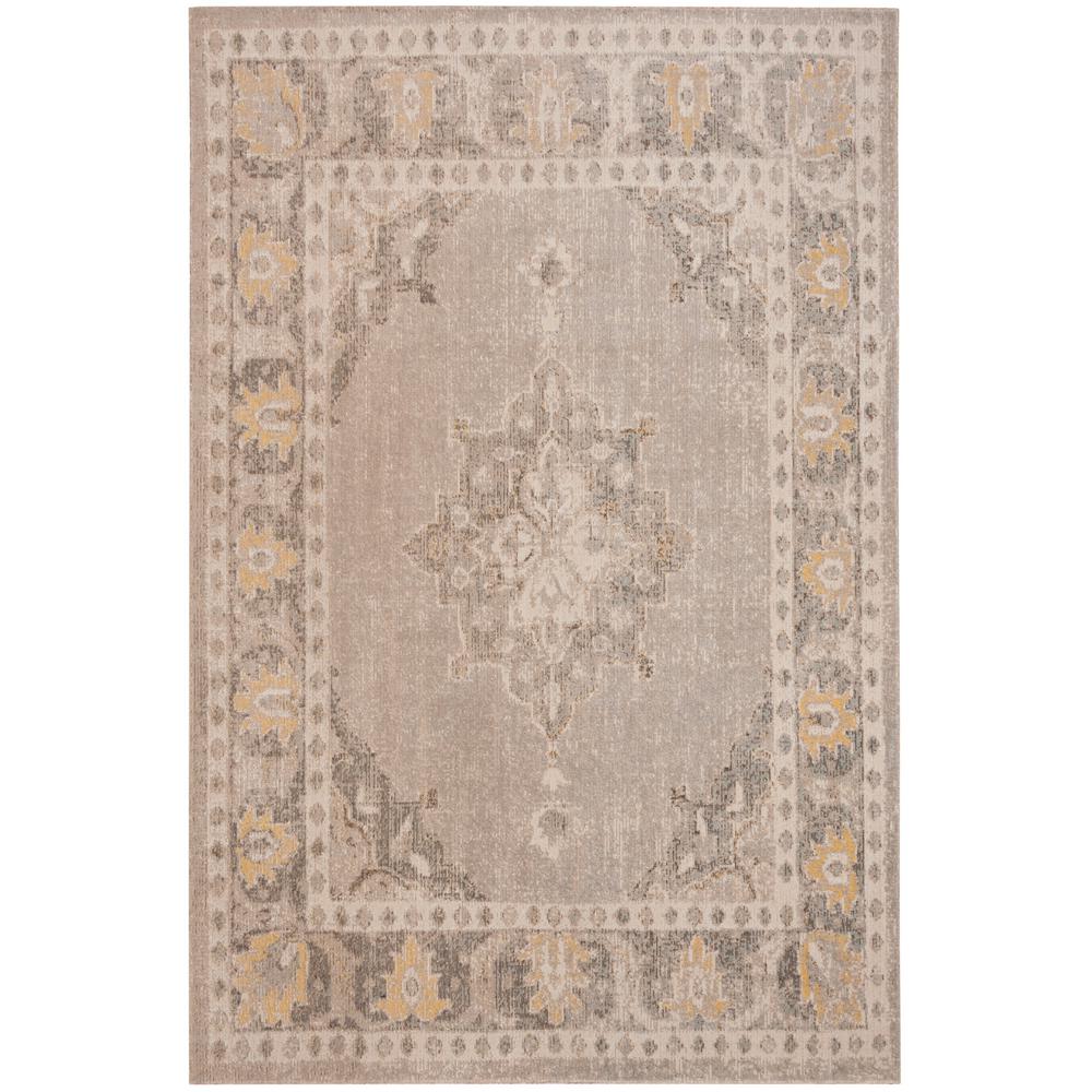 Safavieh Montage Gray/Gold 9 ft. x 12 ft. Indoor/Outdoor Area RugMTG308D9 The Home Depot