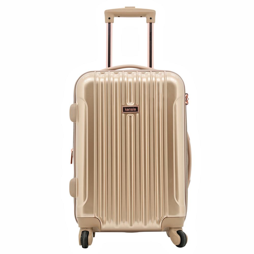 kensie 20 in expandable spinner carry on