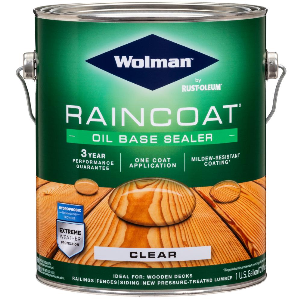 Wolman 1 gal. Raincoat Clear Oil