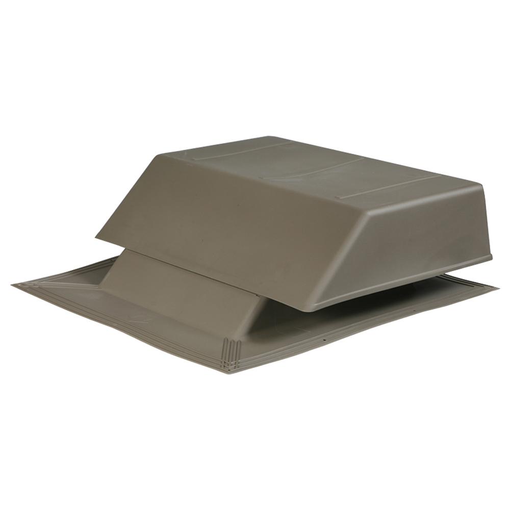 Air Hawk 150 sq. in. NFA Plastic SlantBack Roof Louver Static Vent in