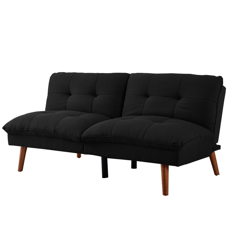 Sofas 2 Go Hartford Convertible Sofa Black Si Ca Har Blk