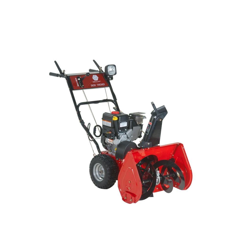 UPC 866392000154 product image for Worldlawn 22 in. 6.5 HP Electric Start Briggs & Stratton Two-Stage Gas Snow Blow | upcitemdb.com