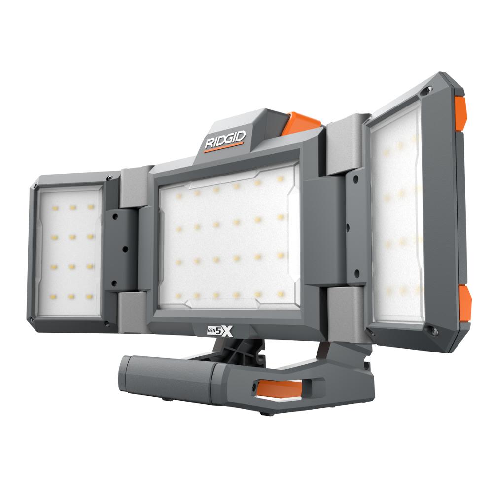 Ridgid 18 Volt Hybrid Folding Panel Light Tool Only