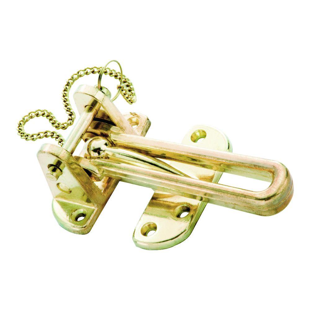 PrimeLine Satin Nickel Swing Bar Door GuardU 10308 The Home Depot