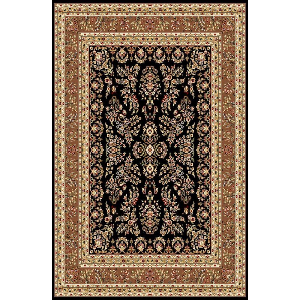 Safavieh Lyndhurst Black/Tan 8 ft. 11 in. x 12 ft. Area RugLNH331D9