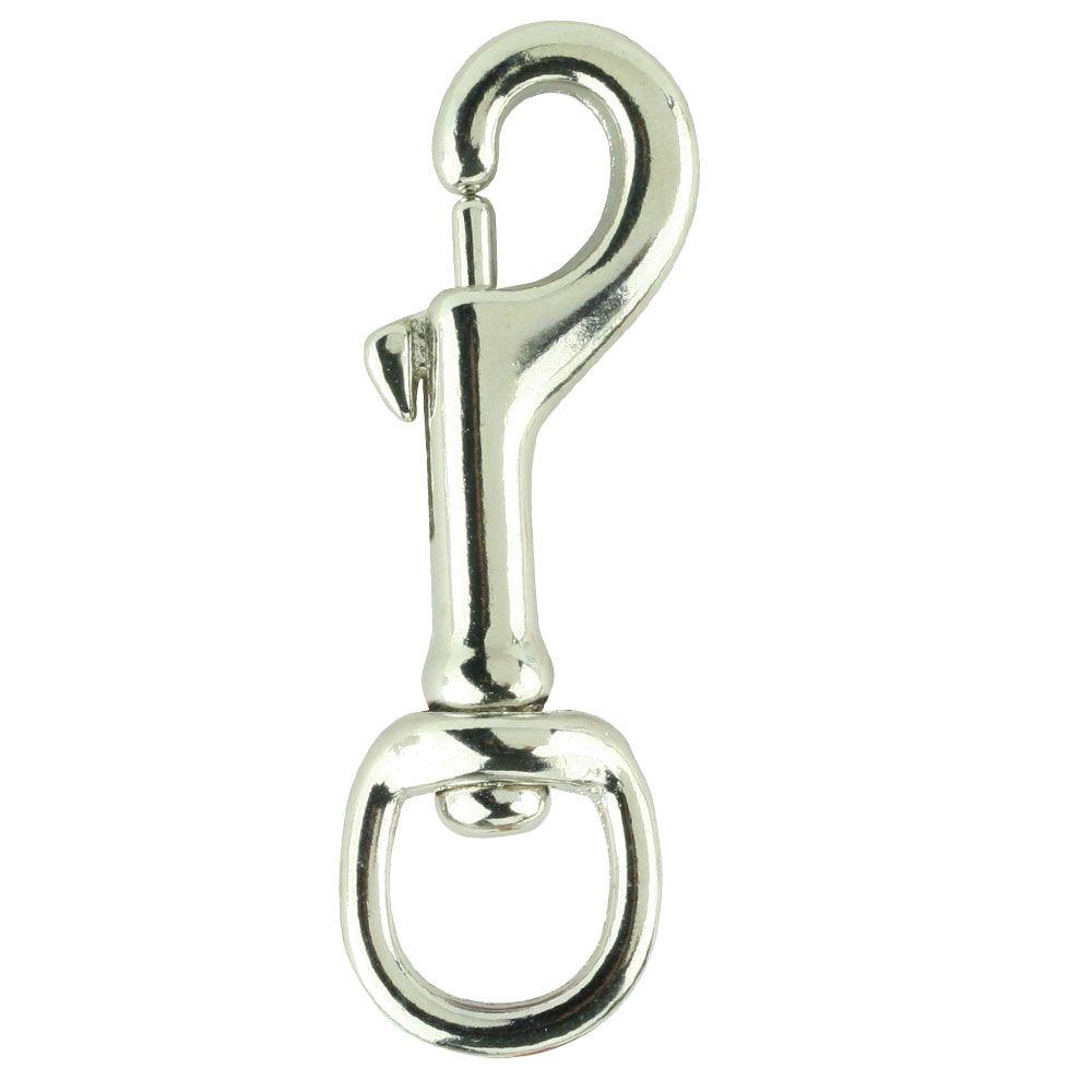 4-5//8 Stainless Steel Marine Double Ended Bolt Snap Hook Silver Color,Choose from 3 Sizes 3-1//2,4,4-5//8