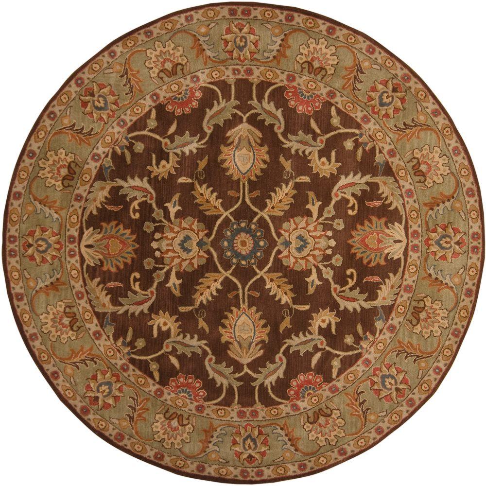 Artistic Weavers John Brown 4 Ft X Round Area Rug Jhn 1009 Artistic Weavers John Brown 4 Ft X Round Area Rug