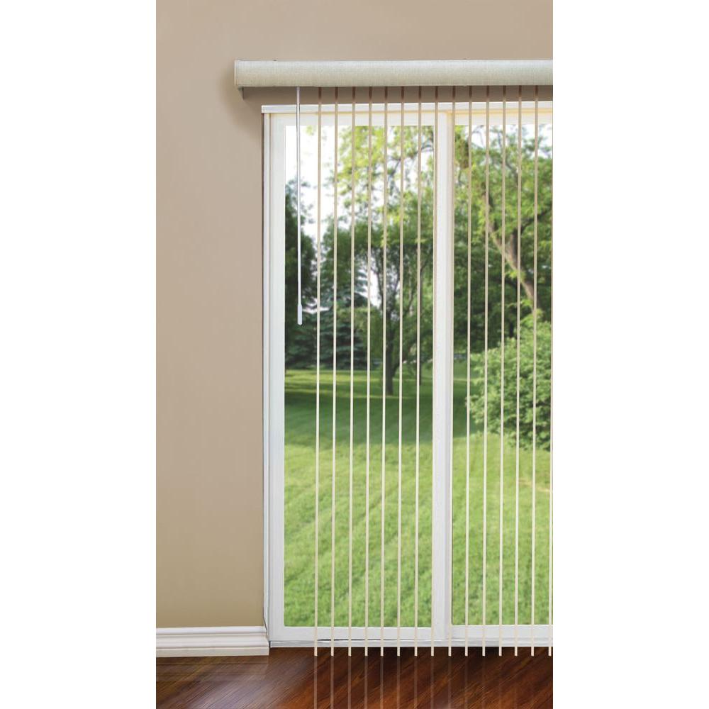 Designview Bamboo Khaki 3 5 In Vertical Blind 78 In W X