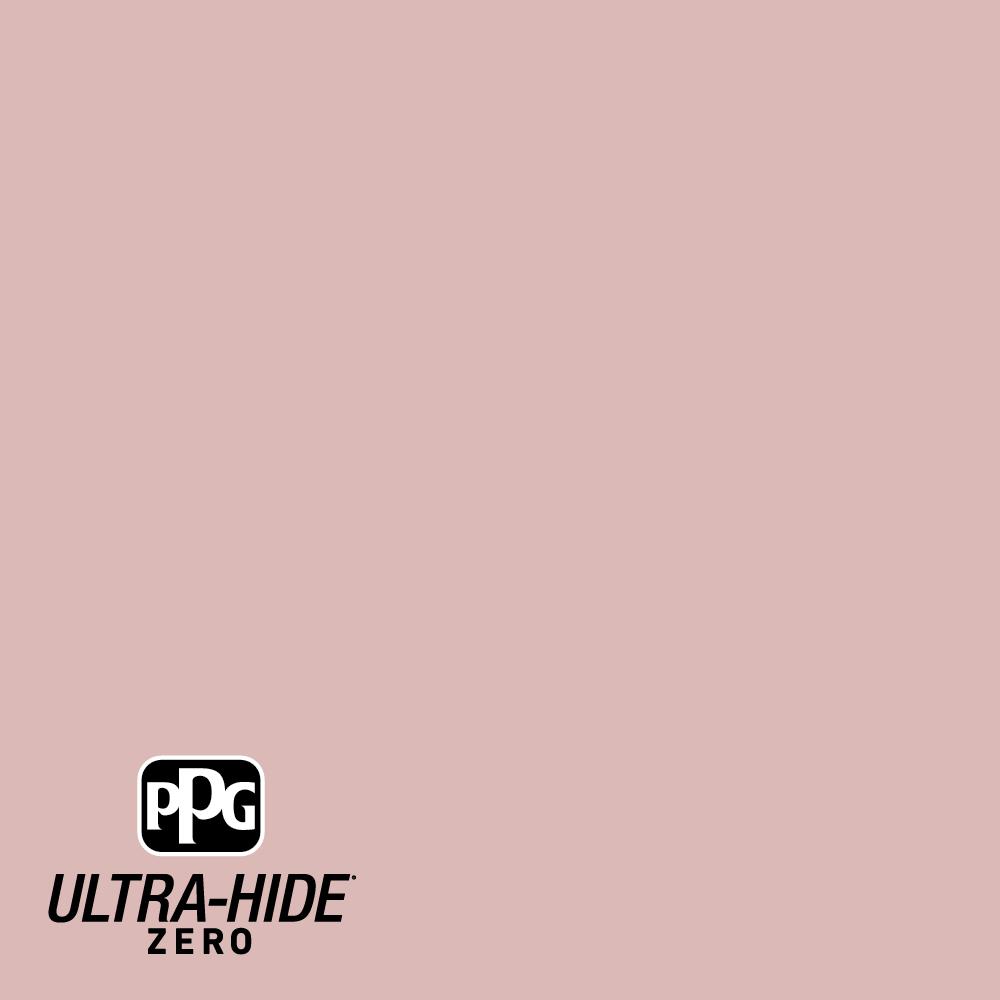 Ppg Ultra Hide Zero 5 Gal Ppg1055 3 Rose Hip Satin Interior Paint Ppg1055 3z 05sa The Home Depot