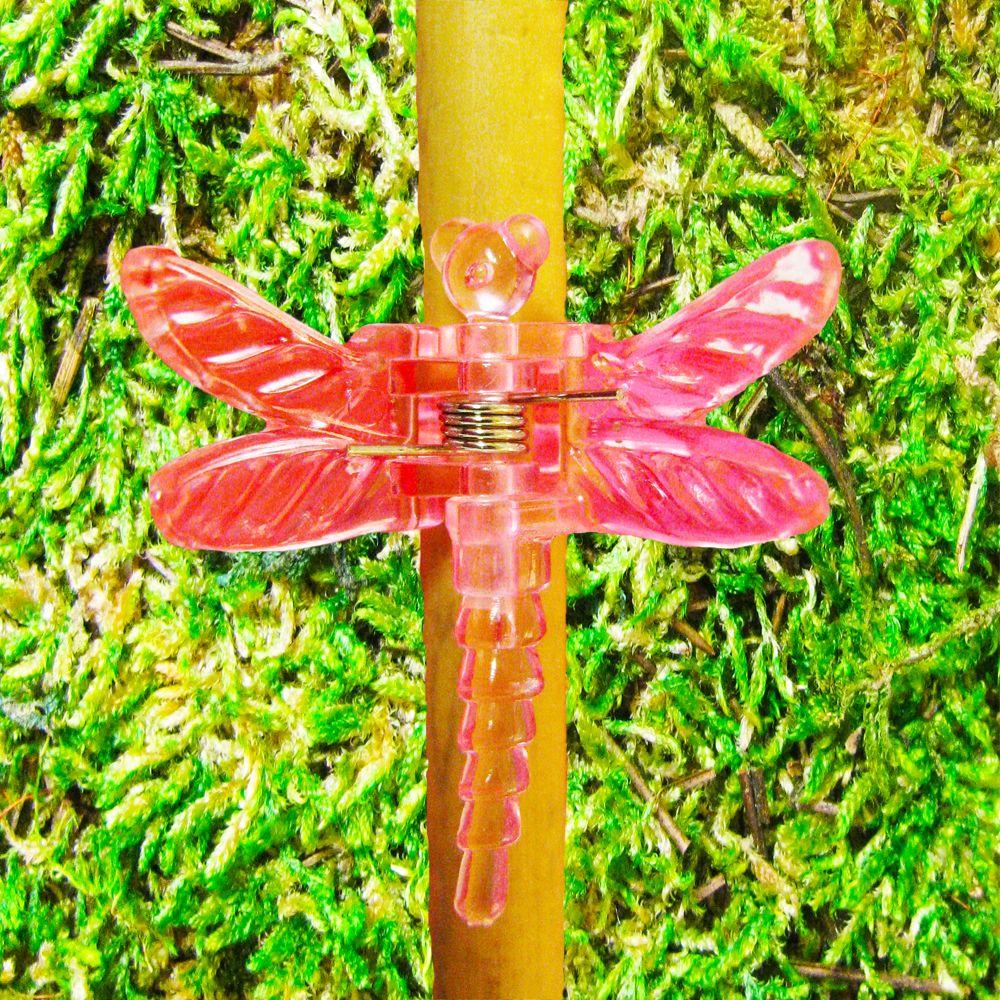 Better Gro 26 1 2 In Bamboo Orchid Trellis With Decorative Clips
