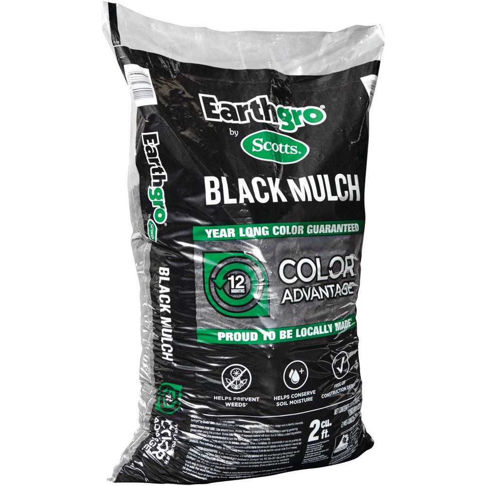 Reviews For Earthgro 2 Cu Ft Black Mulch 88552180 The Home Depot