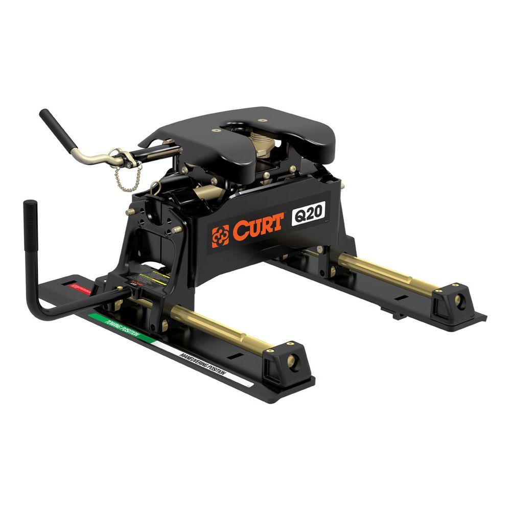 CURT Q20 5th Wheel Hitch with Roller-16536 - The Home Depot