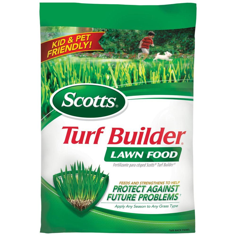 Scotts Turf Builder 39.56 lb. 15M Lawn Fertilizer-22315 - The Home Depot