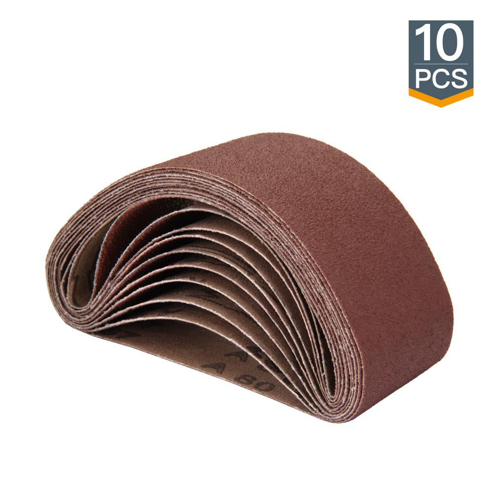 2-1//2 x 14 150 grit sanding belt 5 pak