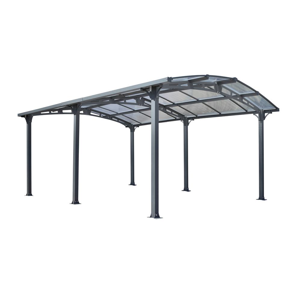 Acay 11 ft. 8 in. x 14 ft. 10 in. x 7 ft. 9 in. Clear Roof ...