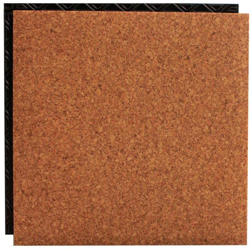 Place N Go Cork 18 5 In X Interlocking Waterproof Vinyl Place N Go Cork 18 5 In X Interlocking Waterproof Vinyl Tile
