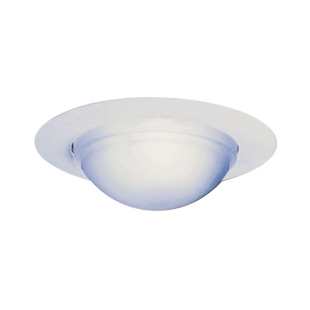 Halo 172 Series 6 in. White Recessed Ceiling Light Dome Trim, Wet Rated