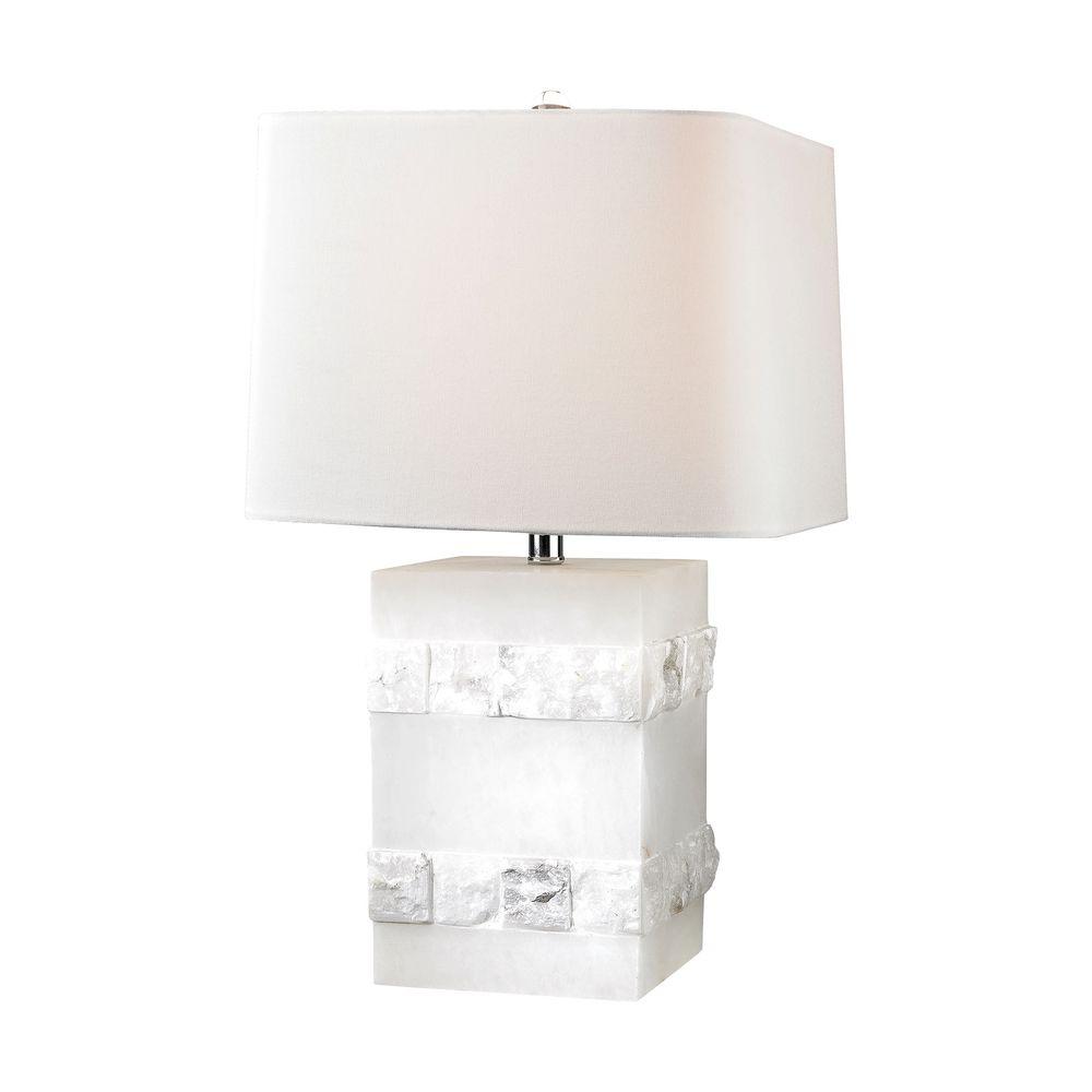 Titan Lighting Mystery Cube 26 In Alabaster Table Lamp Tn 999294 Titan Lighting Mystery Cube 26 In Alabaster Table Lamp