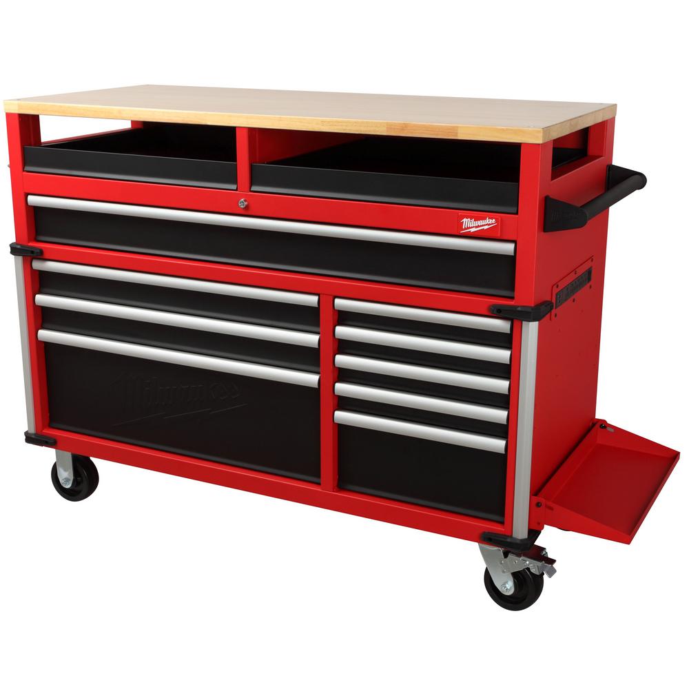 Milwaukee High Capacity 52 In 11 Drawer Tool Chest Mobile