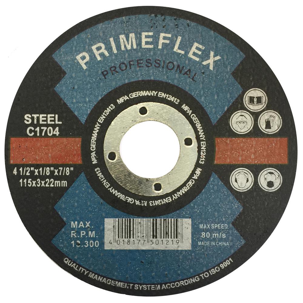 100 PACK 4-1//2/'/' x 1//16/'/' x 7//8/'/' CUT OFF WHEEL STAINLESS STEEL CUTTING DISCS