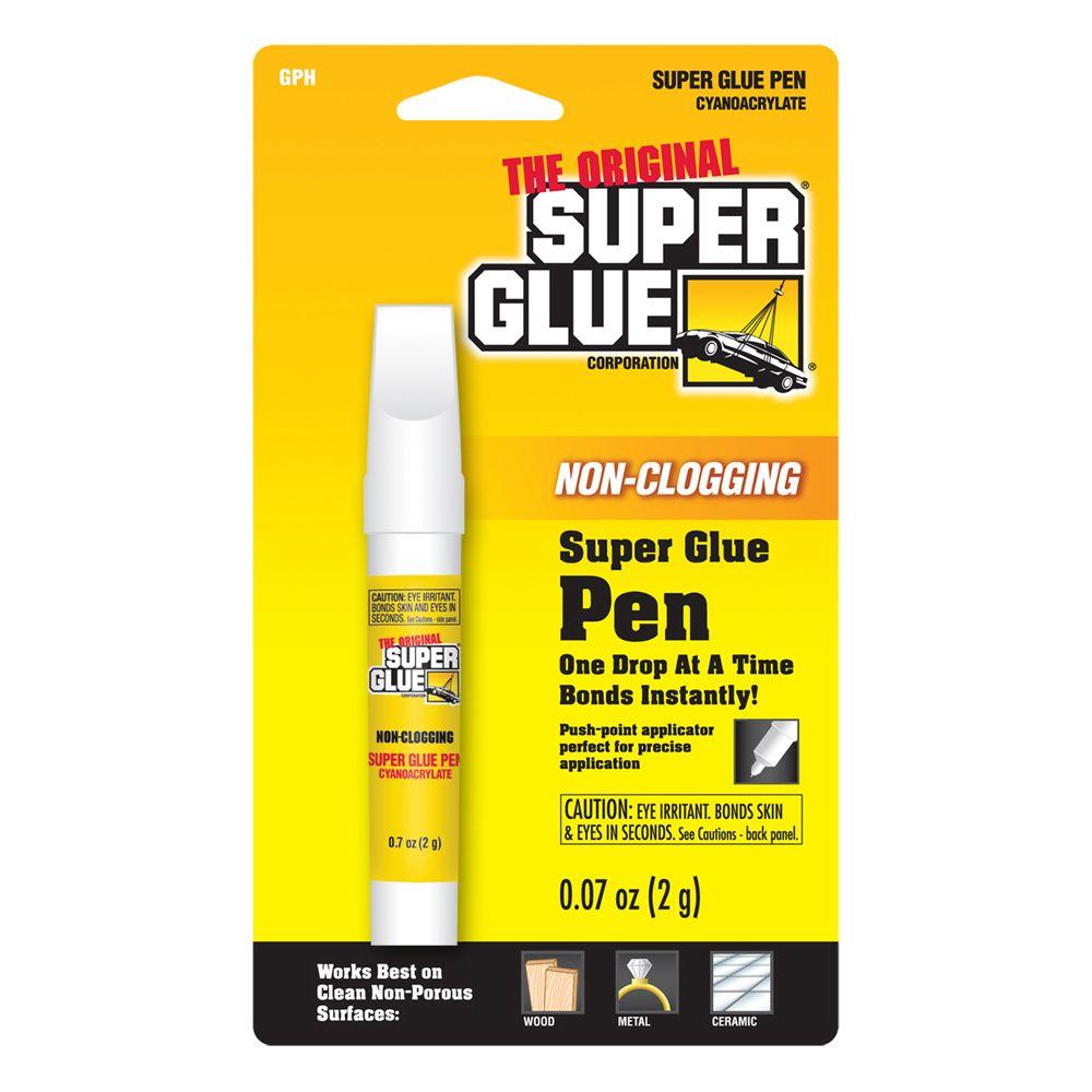 Super Glue 0.07 oz. Glue Pen Case (12Pack)GPH The Home Depot