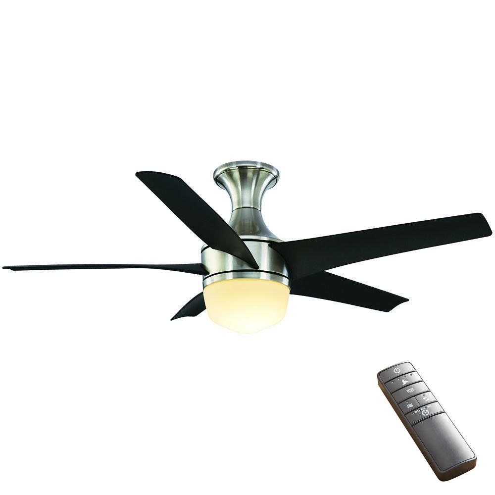Clarkston 44  in Indoor Brushed  Nickel  Ceiling  Fan  with 
