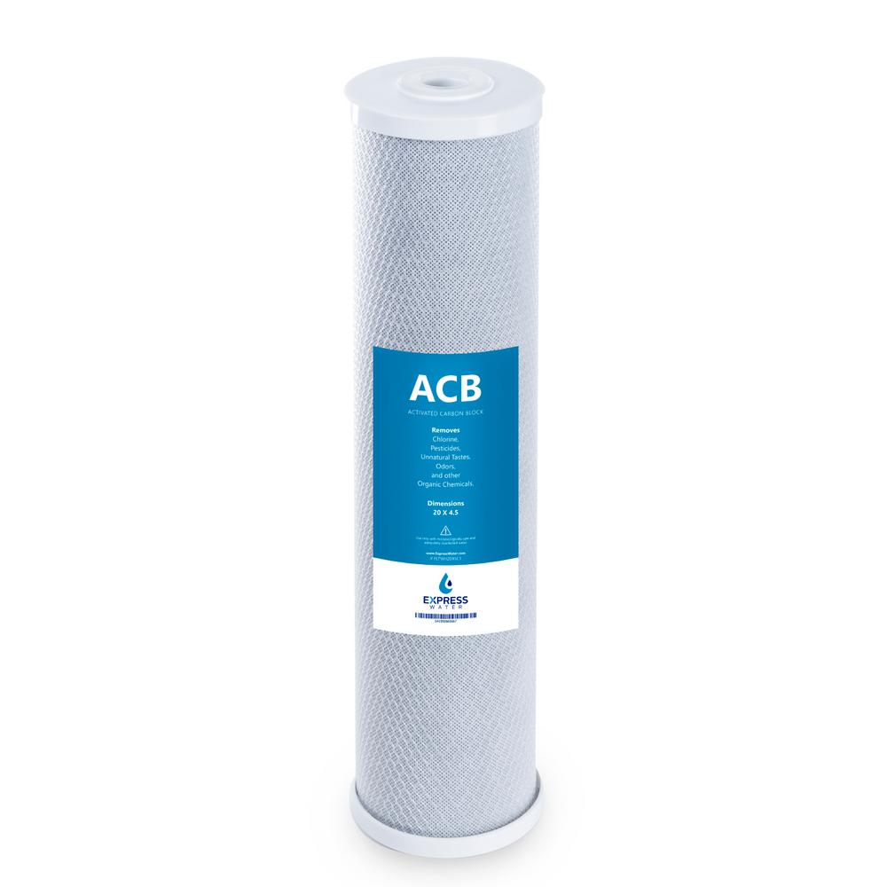 Express Water Activated Carbon Block Replacement Filter ACB Water ...