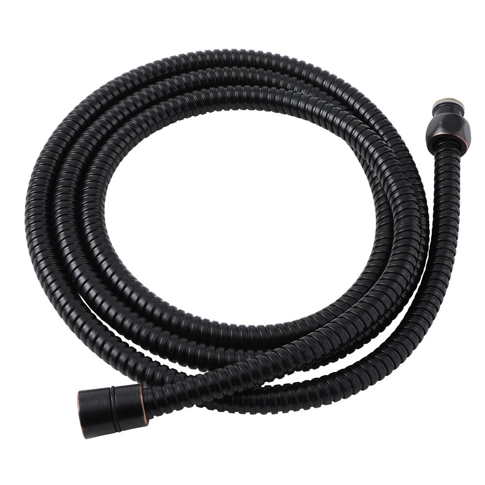 48/'/' Stainless Steel Long Flexible Replacement Shower Hose with Twist on Ends