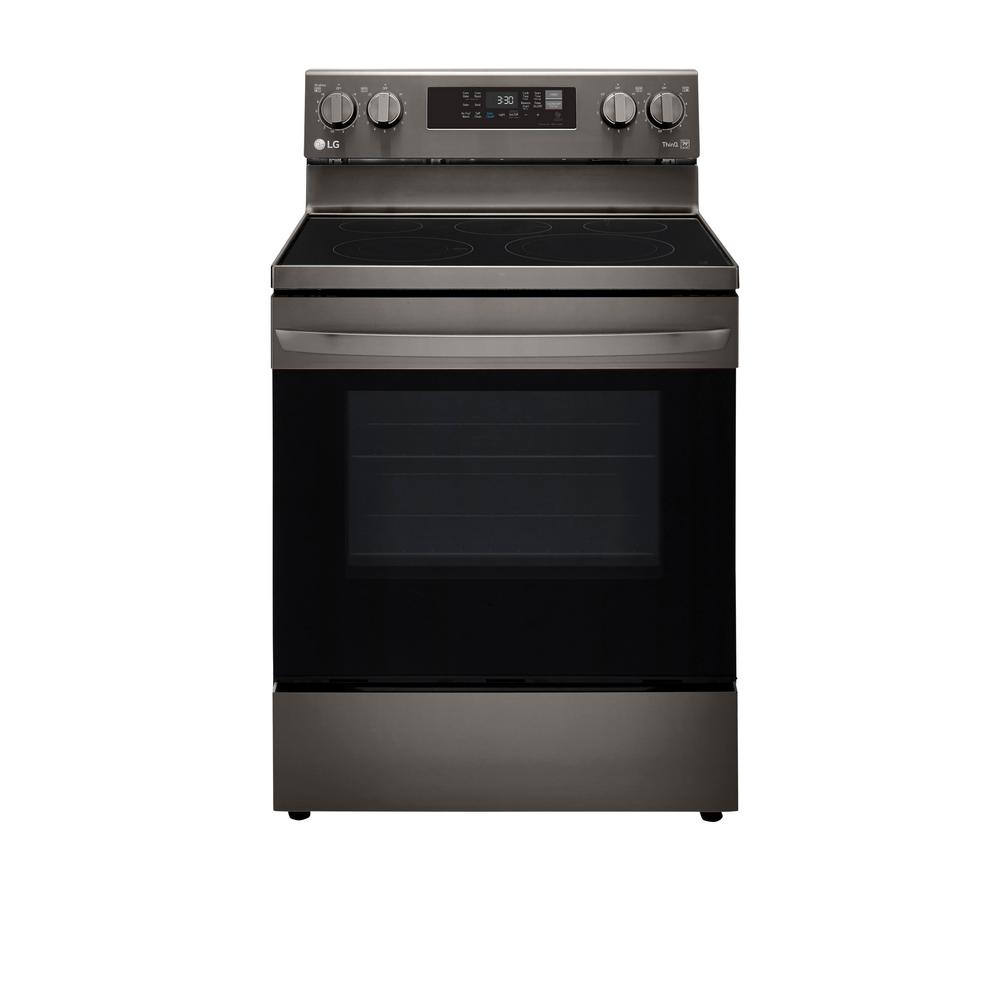 LG Electronics 6.3 cu. ft. Electric Single Oven Range with Convection