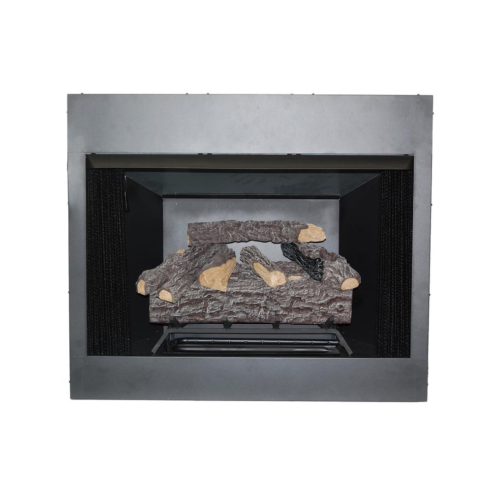 Emberglow 36 In Vent Free Dual Fuel Circulating Firebox Insert