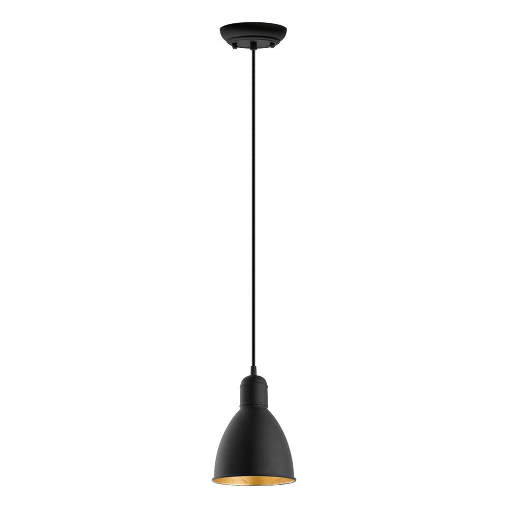 Eglo Priddy 1 Light Black Exterior And Gold Interior Mini Pendant 203443a The Home Depot - Black White Gold Pendant Light Eglo Priddy 1 Light Black Exterior And Gold Interior Mini Pendant 203443a The Home Depot - Black White Gold Pendant Light