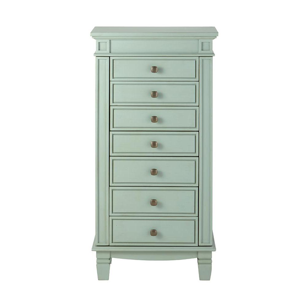 Jewelry Armoires Bedroom Furniture The Home Depot