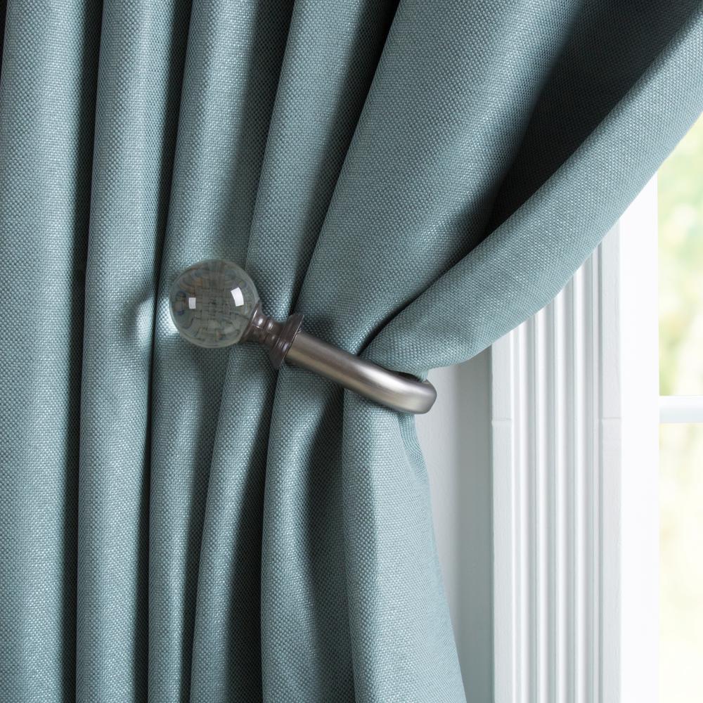 Pewter Curtain Holdbacks Tie Backs Curtain Hardware The