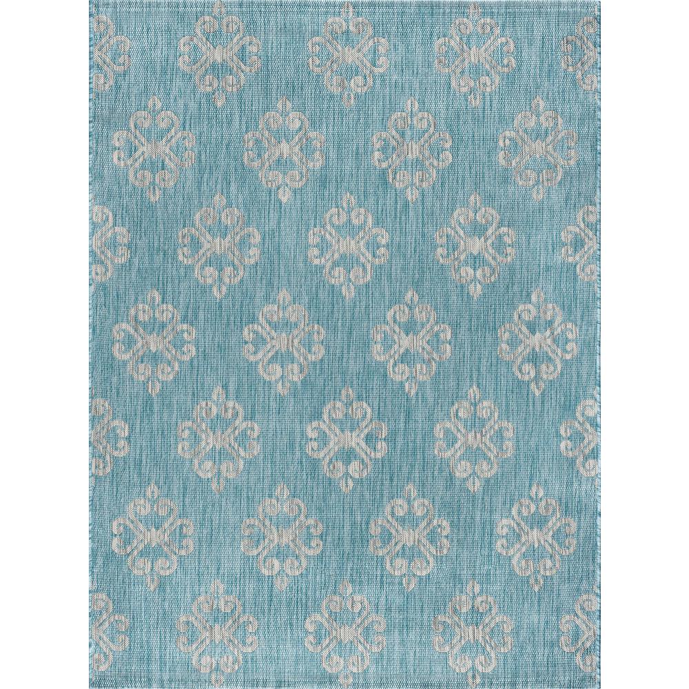 Tayse Rugs Veranda Aqua 8 Ft X 10 Indoor Outdoor Area Rug Vnd1519 8x10 The Home Depot - 8 Ft X 10 Outdoor Rug Tayse Rugs Veranda Aqua 8 Ft X 10 Indoor Outdoor Area Rug Vnd1519 8x10 The Home Depot - 8 Ft X 10 Outdoor Rug