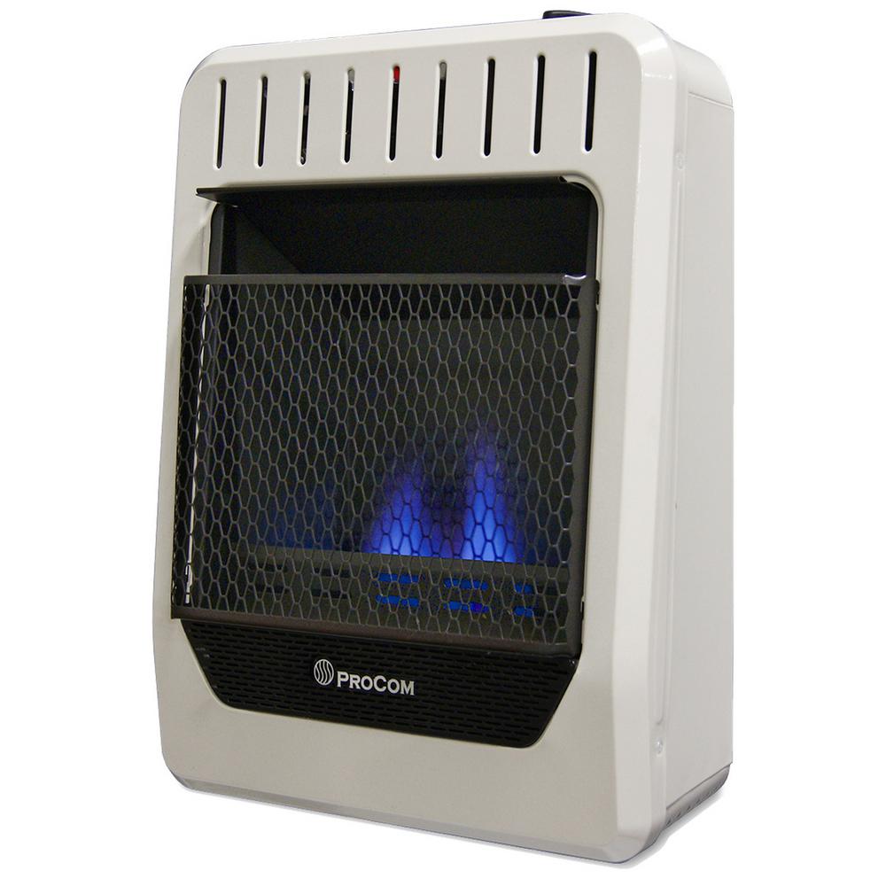 thermostat controlled space heater